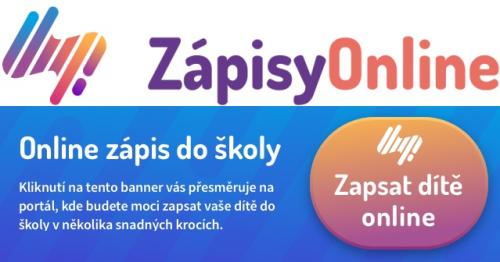 Banner zápis online